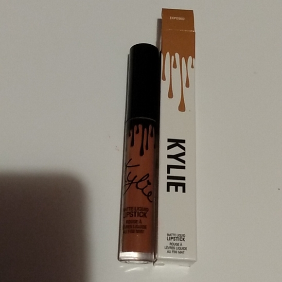 Kylie matte liquid lipstick new in box called exposed